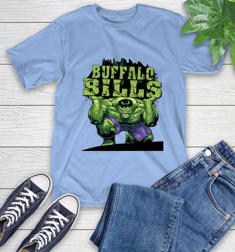 Buffalo Bills NFL Football Incredible Hulk Marvel Avengers Sports T-Shirt 11