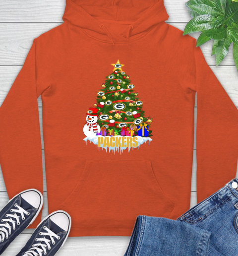 Green Bay Packers Merry Christmas NFL Football Sports Hoodie 5