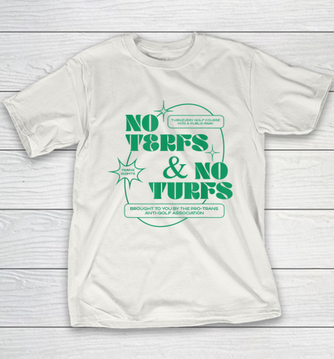 No Terfs and No Turfs Trans Rights LGBTQ Human Equality Youth T-Shirt