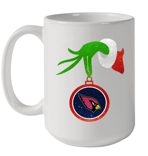 Arizona Cardinals Grinch Merry Christmas NFL Football Ceramic Mug 15oz