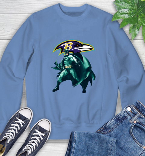 NFL Batman Football Sports Baltimore Ravens Sweatshirt 11