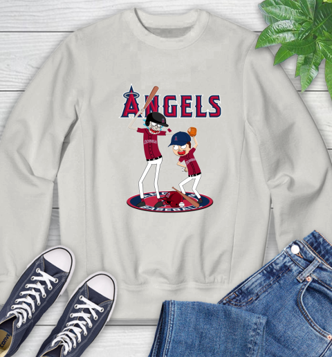 MLB Los Angeles Angels Rick And Morty Baseball 36