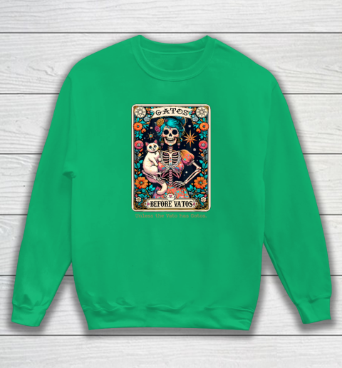 Gatos Before Vatos Unless The Vato Has Gatos Sweatshirt 4