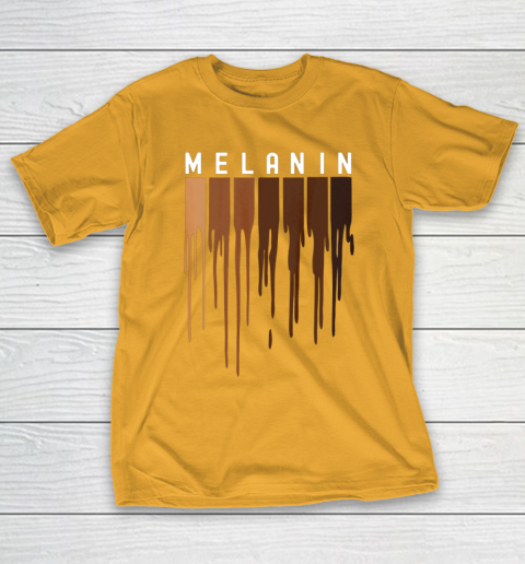 Drippin Melanin T Shirt for Women Pride  Black History Gift T-Shirt 2