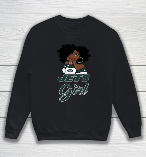 New York Jets Girl NFL Sweatshirt