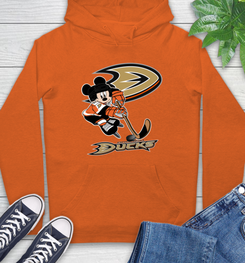 NHL Anaheim Ducks Mickey Mouse Disney Hockey T Shirt Hoodie 17