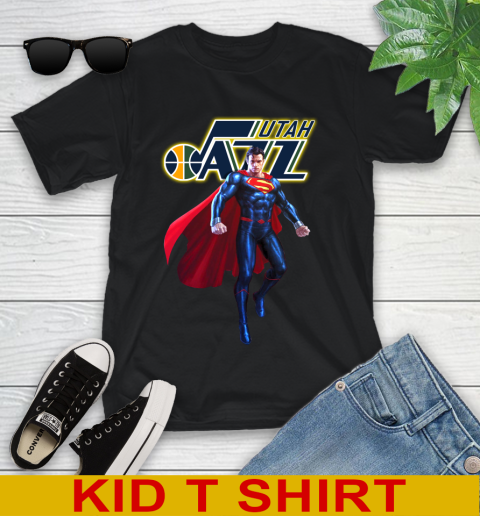 NBA Awesome Superman Basketball Sports Utah Jazz 102