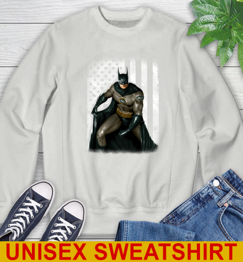 New York Jets NFL Football Batman DC American Flag Shirt Sweatshirt 5