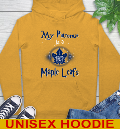 NHL Hockey Harry Potter My Patronus Is A Toronto Maple Leafs Hoodie 2