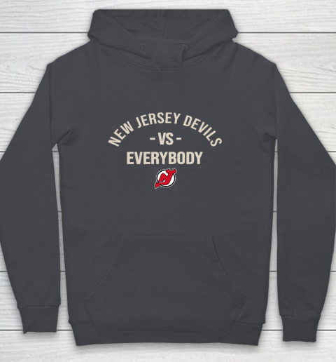 New Jersey Devils Vs Everybody Youth Hoodie 5
