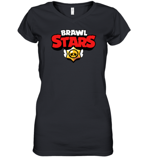 Official Brawl Stars Merch Women's V-Neck T-Shirt
