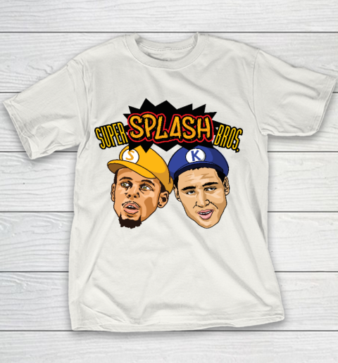 Steph Curry Klay Thompson Super Splash Bros Youth T-Shirt
