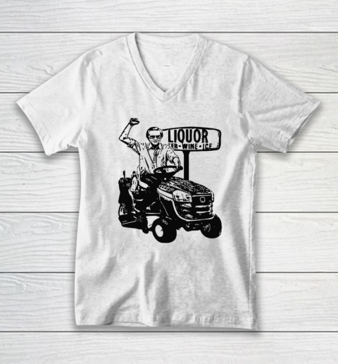 George Jones Liquor Fer Wine Ice V-Neck T-Shirt