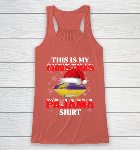 Minnesota Vikings This Is My Christmas Pajama Shirt NFL Racerback Tank 3