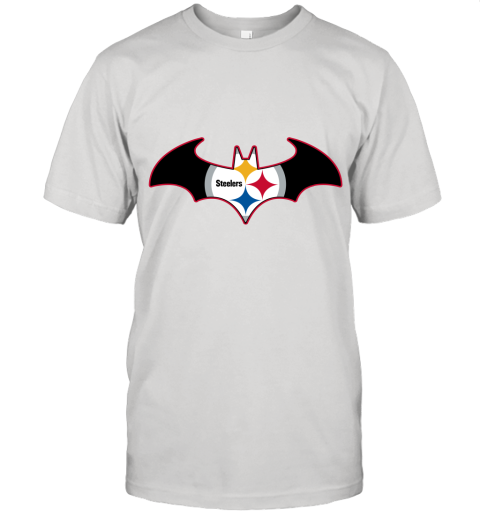 We Are The Pittsburgh Steelers Batman NFL Mashup Unisex Jersey Tee -