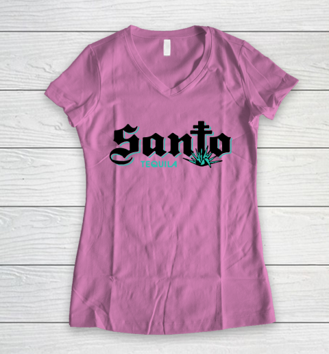 Santo Tequila Women's V-Neck T-Shirt 8