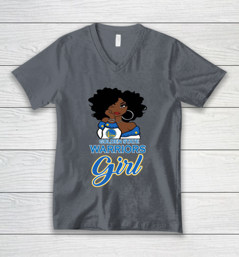 Golden State Warriors Girl NBA V-Neck T-Shirt 5