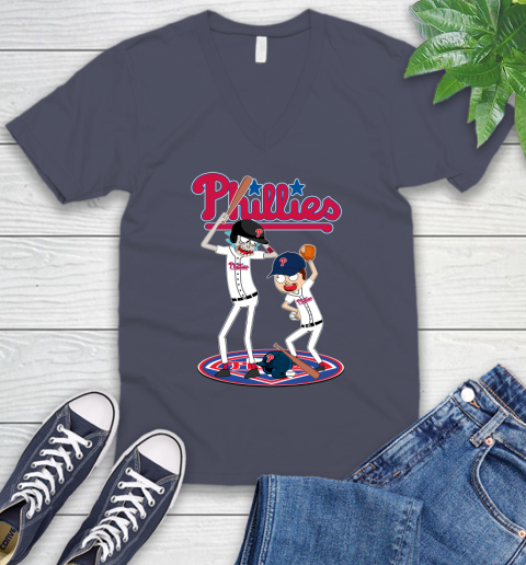 MLB Philadelphia Phillies Rick And Morty Baseball 56
