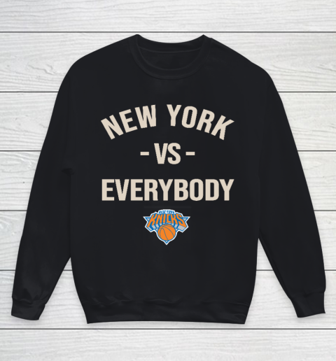 New York Knicks Vs Everybody Youth Sweatshirt