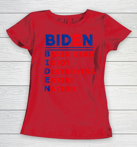 Republicans voter Anti Joe Biden Women's T-Shirt 7