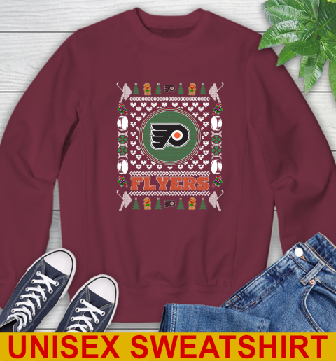Philadelphia Flyers Merry Christmas NHL Hockey Loyal Fan Sweatshirt 6