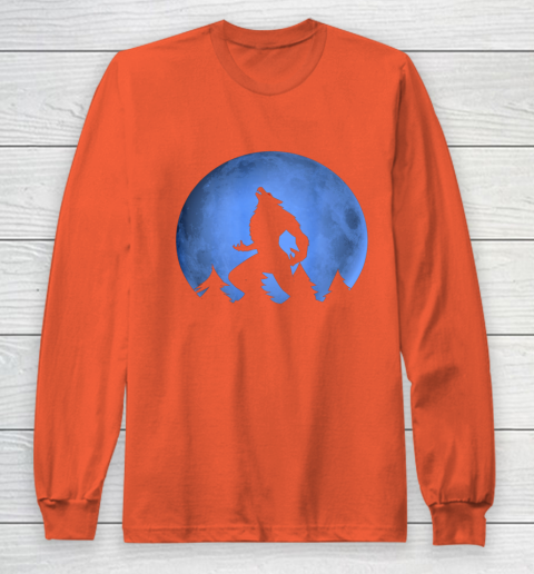 Werewolf Blue Moon wolf full moon on Halloween costume 2020 Long Sleeve T-Shirt 3