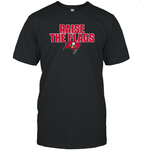 NFL Tampa Bay Buccaneers Victory Earned Raise The Flags Unisex Jersey Tee