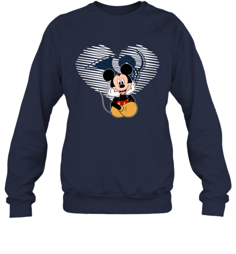 NFL Los Angeles Rams The Heart Mickey Mouse Disney Football T Shirt GmwFGFTZ47l sweatshirt 35 95 151514 front navy