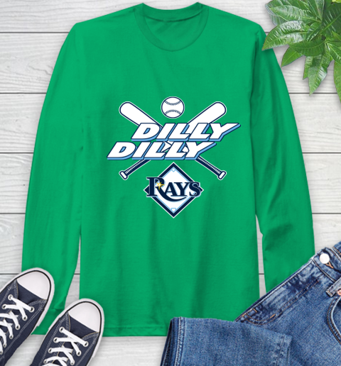 MLB Tampa Bay Rays Dilly Dilly Baseball Sports Long Sleeve T-Shirt 7