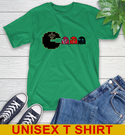 New Orleans Saints NFL Football Pac Man Champion T-Shirt 7