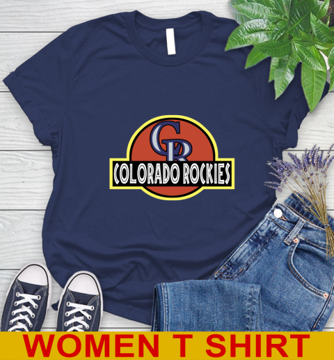 MLB Colorado Rockies Jurassic Park Dinosaur Movie Baseball Sports 100