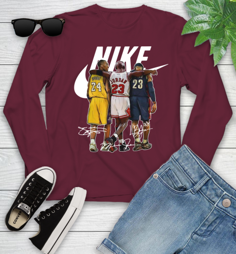 Kobe Bryant Michael Jordan And LeBron James Nike Shirt 117
