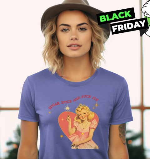 tjsw sugar spice and fuck ice liberal protest ladies t shirt 20 front violet