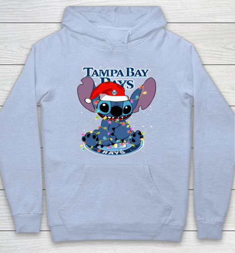 Tampa Bay Rays MLB noel stitch Baseball Christmas Hoodie 5