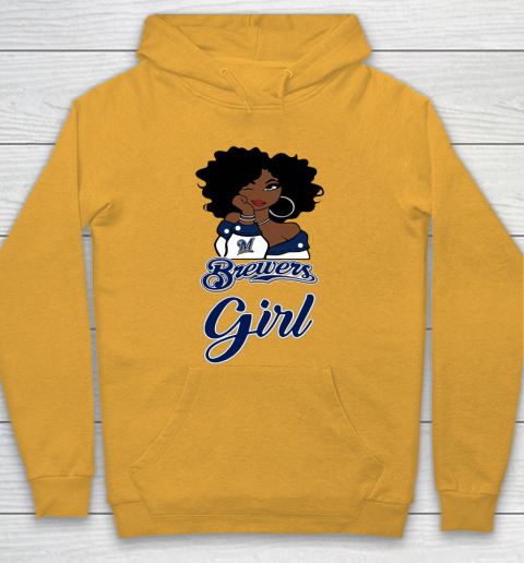 Milwaukee Brewerss Girl MLB Hoodie 3