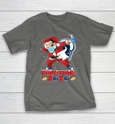Los Angeles Rams Funny Santa Claus Dabbing Christmas 2020 NFL T-Shirt 8