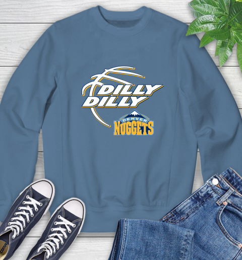 NBA Denver Nuggets Dilly Dilly Basketball Sports Sweatshirt 7