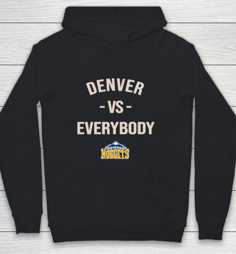 Denver Nuggets Vs Everybody Youth Hoodie