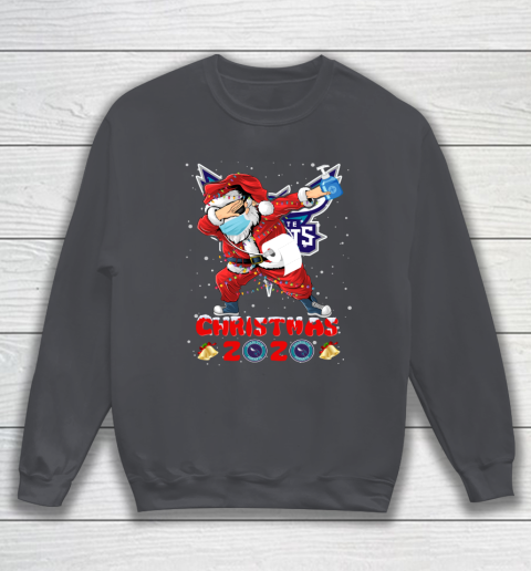 Charlotte Hornets Funny Santa Claus Dabbing Christmas 2020 NBA Sweatshirt 4