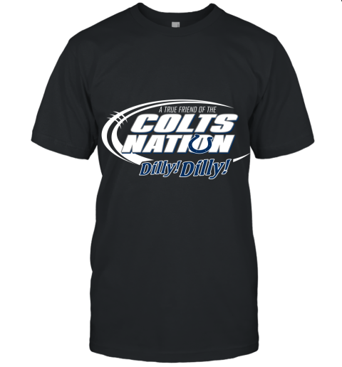A True Friend Of The Colts Nation Unisex Jersey Tee