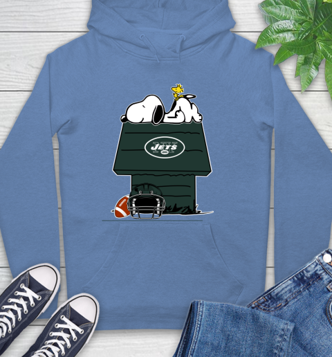 New York Jets NFL Football Snoopy Woodstock The Peanuts Movie Hoodie 11