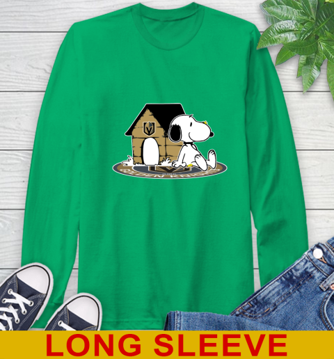 NHL Hockey Vegas Golden Knights Snoopy The Peanuts Movie Shirt Long Sleeve T-Shirt 7