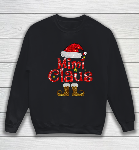 Funny Santa Mimi Claus Merry Christmas Sweatshirt