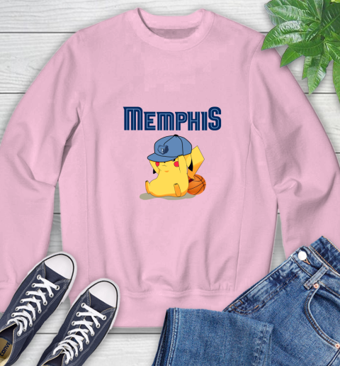 NBA Pikachu Basketball Sports Memphis Grizzlies Sweatshirt 9