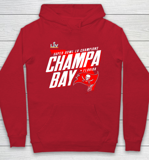 Champa Bay Tampa Bay Buccaneers Super Bowl LV Champions Hoodie 7