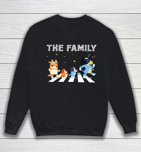 The Heeler Family Bluey Dad Mom For Lover Sweatshirt