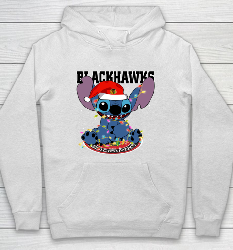Chicago Blackhawks NHL Hockey noel stitch Christmas Hoodie Chicago Blackhawks NHL Hockey noel stitch Christmas Hoodie