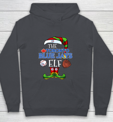 Toronto Blue Jays Christmas ELF Funny MLB Youth Hoodie 5