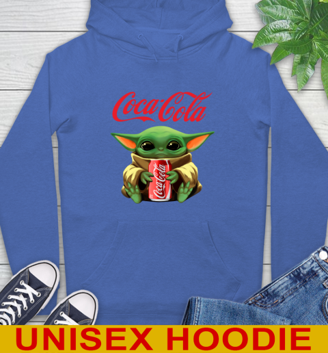 Star Wars Baby Yoda Hugs Coca Cola Soft Drink Shirt 21