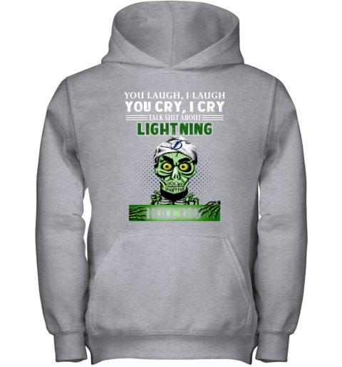 NHL Talk Shit About Tampa Bay Lightning I Kill You Achmed The Dead Terrorist Jeffrey Dunham Hockey LNxOP38y3T1 youth hoodie 43 95 151514 front sport grey